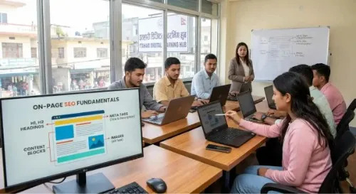 SEO Training in Nepal by Sandesh Khatiwada